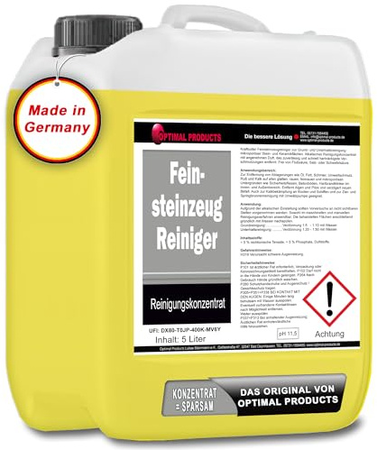Feinsteinzeugreiniger Extra stark 1 X 5 Liter Ohne Fluss-, Schwefel-, Salzsäure