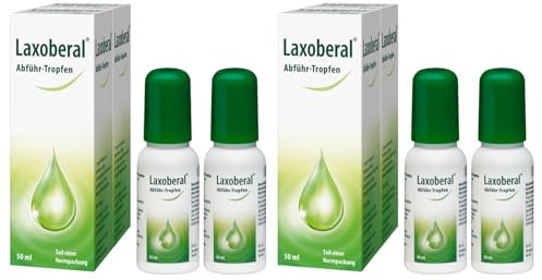 Laxoberal® Abführtropfen | Abführmittel bei Verstopfung | 2x100 ml | Schonende und wirksame Linderung bei Verstopfung | Wirkstoff Natriumpicosulfat | Abführtropfen für individuelle & sanfte Dosierung