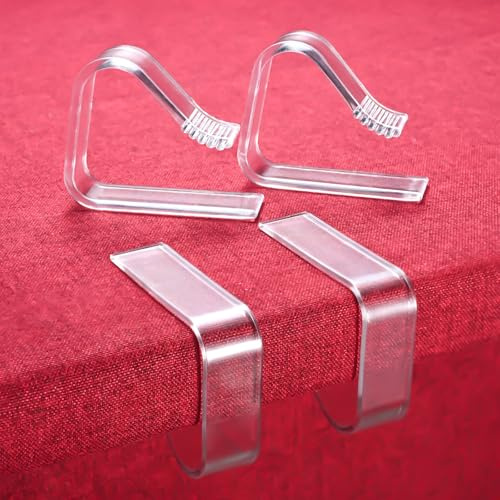 Reroon Set di 24 fermatovaglia resistenti al vento per tavolo da esterno, picnic, tovaglia da tavolo, fermatovaglia antiscivolo per tovaglia, per feste, campeggio