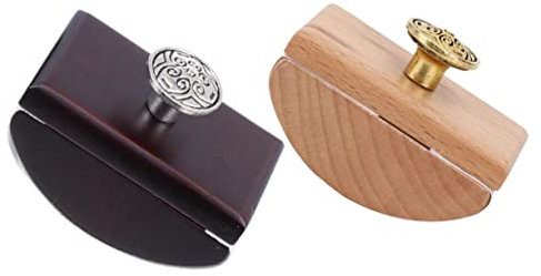 HAPINARY 2stücke Holz-rocker-blotter Schnelltrocknendes Tintenabsorbierendes Kalligraphie-werkzeug Aus Hochwertigem Holz Stabiles Seal Ink Absorption Tool Für Schreiben Und Stempel Vintage