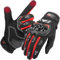 KEMIMOTO Guantes Moto Verano, Resistencia al Impacto, Deportivos Protectores y Transpirables Hombres y Mujeres, Palma Antideslizante, con Pantalla Táctil, Motocicletas, Escalada y Caza