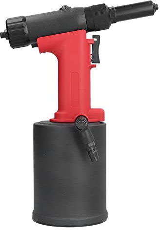 Remachadora neumática, pistola de remache neumática, remachadora de aire de 4,8 a 6,4 mm, kit de máquina remachadora para fabricación