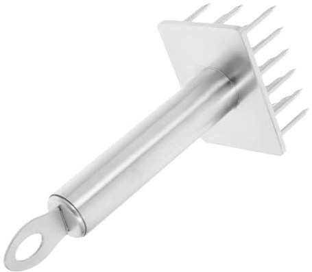 TOPPERFUN Ammorbidente per Tacchino Quadrato Batticarne per Pollo Maiale Bistecca Carne Utensili per Macchine da Cucina Accessori per Cucinare