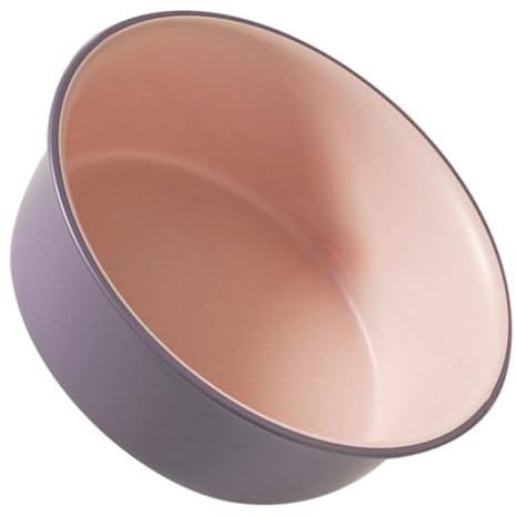 Toyvian Lavabo Bain de Pieds Multifonction en Plastique Bicolore Rose et Violet Moyen, Bassine à Laver Visage et Linge, Lavabo Portable Léger et Résistant pour Usage Ménager et Salon, Bac