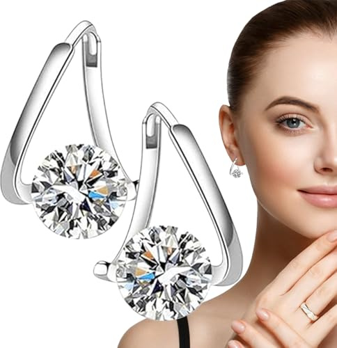Magnetiska Örhängen,Lymphatic Magnet Örhängen, Germanium Örhängens För Kvinnor, Lymfvitet Germanium Öron Dangle För Tjxejer Hustru Sxyster Mamma Kvinnor Trendigt