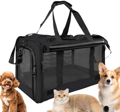 Transporttasche für Katzen Atmungsaktive, leichte Transporttasche für