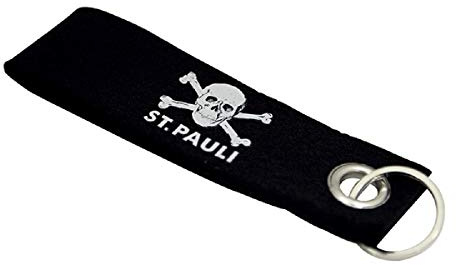 1.FC St. Pauli - Totenkopf Schlüsselband Filz