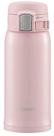 Zojirushi Stainless Steel Non-Stick Vacuum Travel Mug - 360 ml, Pink
