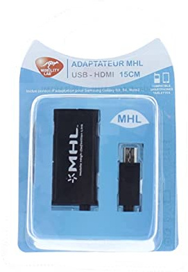 Mobility Lab ML301259 Adaptateur MHL vers HDMI 15 cm Noir