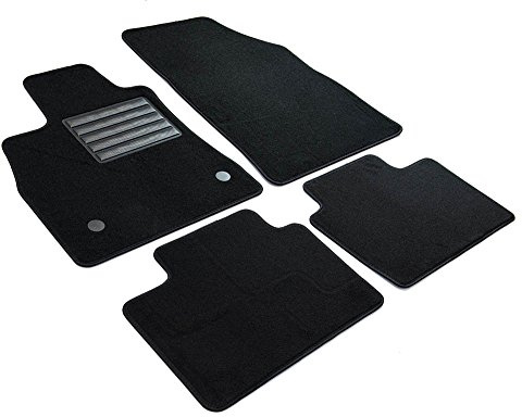 MDM SP-7097 Fußmatten Velours Autoteppich passend für Renault Talisman 05.2016>12.2022, black