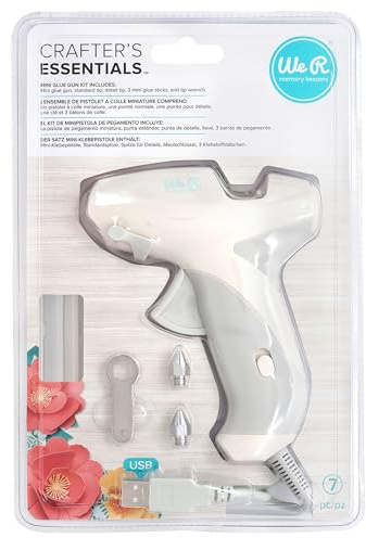 We R USB Mini Glue Gun-White