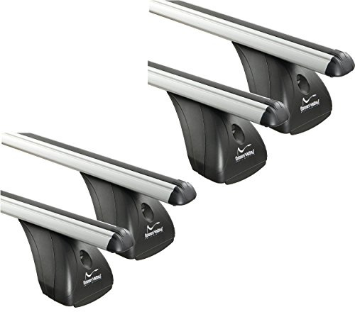 4 Stangen Dachträger AURILIS Original kompatibel mit Volkswagen kompatibel mit VW T5 ab 03 ALU