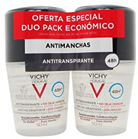 Vichy Homme Deodorant Antitranspirant Anti-fleck 48h 2x50ml