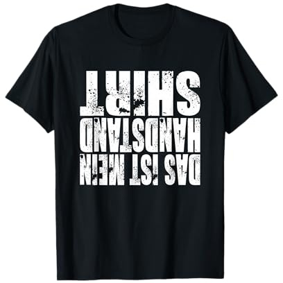 Handstand Shirt | Turnern Turner Parcours T-Shirt T-Shirt