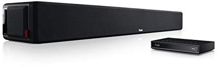 Teufel CINEBAR Ultima Streaming - Soundbar mit Streamer | WLAN-Netzwerkplayer, Kabellos, LAN, Integriertes Subwoofer System, Multiroom Funktion - schwarz