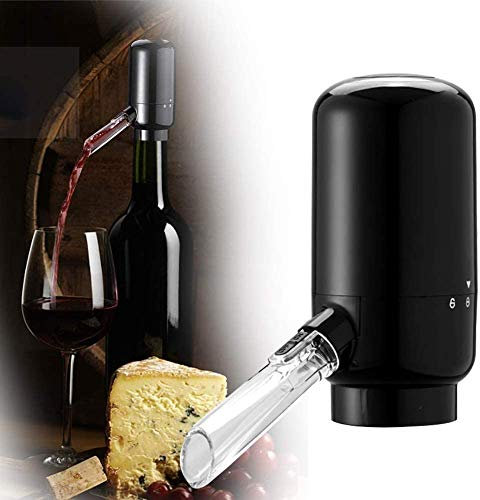 ZKHD Aerador De Vinos Electric Accelerated Oxidation Decanter, Sin Goteo Y Lavable, Amantes del Vino
