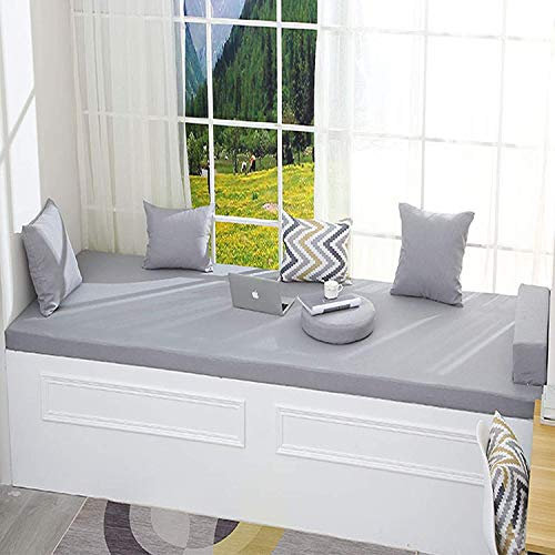 Personalized Extra Long Bench Cushion Large Sofa Cushion Memory Foam Picnic Back Seat Pad for Indoor Kitchen Outdoor Garden Patio Swing 2/3/4 Seater