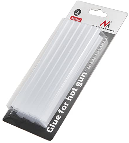 Maclean MCE434 Cartucce multiuso per pistola a colla calda 12 pezzi 11x150mm Multiuso