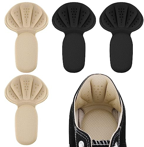 WLLHYF Cuscinetti in Spugna per Tallone 2 in 1, Solette in Rete Morbida per Scarpe Troppo Grandi e Larghe per Uomini e Donne