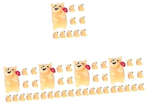 Warmhm 50stücke Miniatur Igel Figuren Teiliges Aus Resin Niedliche Dekoration Für Mikrogärten Tischdeko Und Pflanzgefäße Zubehör Für Kreative Arrangements Und Heimdekoration