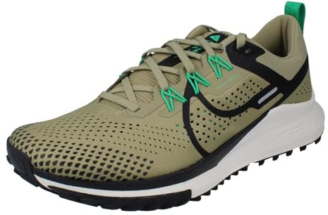 NIKE React Pegasus Trail 4 Sneaker för män, Neutral olivstadion grön fantom lätt ben, 41 EU