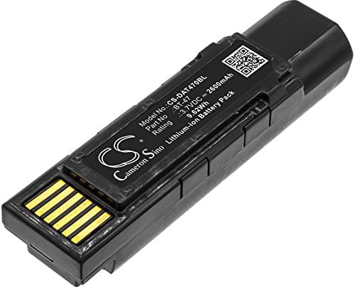 CS Batteria di ricambio ad alta capacità Polycom SoundStation 2 W, SoundStation 2 W EX, SoundStation2 Wireless Confere 1520-07803-004, 2200-07804-002, CP-2WBATT24, L04L40627 4400mAh / 32.56Wh