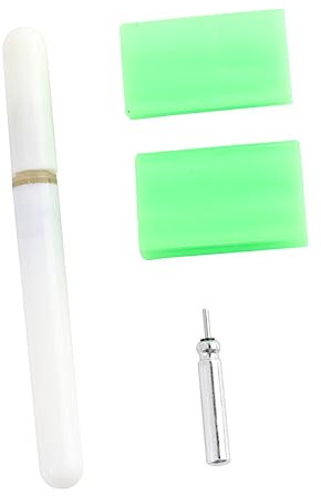 BESPORTBLE 6.5g Led Leuchtstab Für Angelruten Leuchtender Stab Elektronische Led-lampe Mit Batterie Grünes Licht Angelzubehör Für Nachtangeln Angelruten-leuchtstab Leuchtender Stab