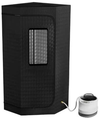 Manta de sauna infrarroja Sauna de for persona de cuerpo completo, calefacción, caja portátil de 2000W y 4,2 L, soporte de tubería de acero inoxidable for aliviar el insomnio para la relajación en el