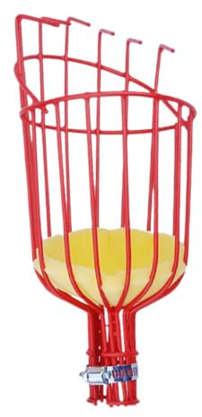 ANDRESLAD Fruchtpflücker Werkzeug Praktischer Obstpflücker Für Hochstämme Für Äpfel Birnen Orangen Und Leicht Und Tragbar Für Obstgärten Und Parks