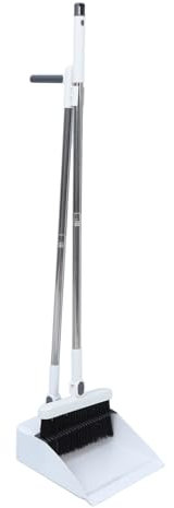Healeved 180degré Pelle Et Balayette Pliables Pelle à Poussière Avec Balai Intégré Outil De Nettoyage Pour Sols Cuisine Bureau Et Maison