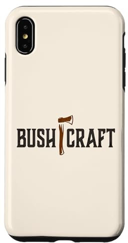 iPhone XS Max Bushcraft Survival Axe Hatchet Outdoor Living Nature Camping Case