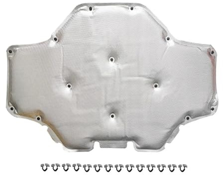ZAPYVET For X3 X4 G01 G02 2018-2021, coussin d'isolation phonique de moteur capot, couverture en coton insonorisée, tapis thermique Coussin d'isolation moteur(Type C)