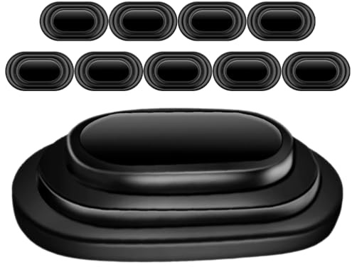 FELTECHELECTR Car Door Shock Absorber Pads Silicone Anti-Vibration Door Latch Guard Covers Noise Reduction Buffer Protection for Vehicle Door