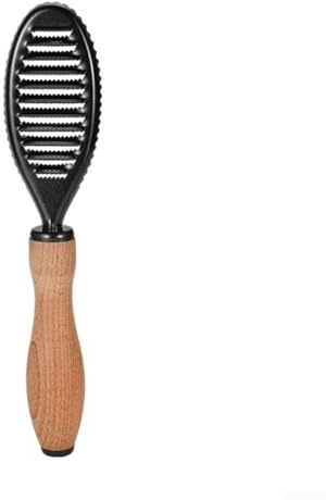Manueller Fischentschupper Edelstahl Schuppenentferner mit Holzgriff Küchenwerkzeug für Fischschuppen Lachs Forelle Barsch Spülmaschinenfest Kochen Gadget