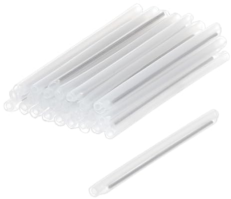 BENECREAT 300 Tube Thermorétractable en PVC Transparent Manchon de Protection D'Épissure par Fusion de 61mm Protecteur D'Épissure Thermorétractable pour Fibre (Diamètre 4mm)