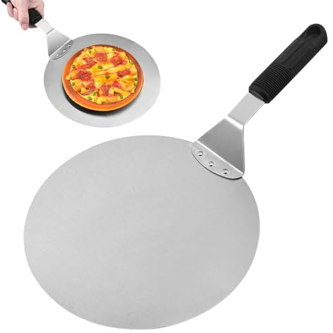 – i rostfritt stål på 40 cm, pastaskrapa, perforerad aluminium, perforerad rund tårtspade och multifunktionell för matlagning restauranger, C
