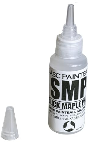 Flasc Paintball Slick Maple Pro (SMP) Marker Öl – 30ml Professionelles Silikon-Schmiermittel für Paintball-Markierer, Regulatoren und O-Ringe – 100% Rein, NSF H1 Zertifiziert