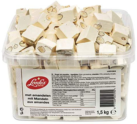 KingsWay Lonka Mandeln Nougat, 1.5 kg