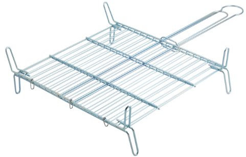 Metaltex 730440 Griglia Doppia Speciale 40 x 40 cm, Metallo, Tinta Unita