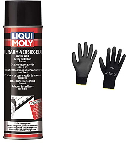 Iloda Original Liqui Moly 500ml Hohlraumversiegelung transparent 6115 Schutzhandschuhe