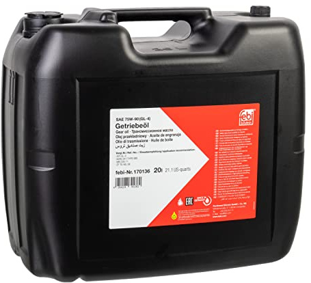 febi bilstein 170136 Getriebeöl SAE 75W-90 (GL-4), 20 Liter