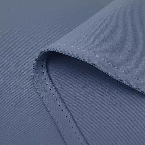 GUAWJRZDP Outdoor Vorhang Blickdicht, Außenvorhang, 1 Stück,Sonnenschutz, Wärmeisolierung, geeignet for Garten, Pavillon, Balkon, Wohnzimmer (Color : Medium Blue, Size : W30