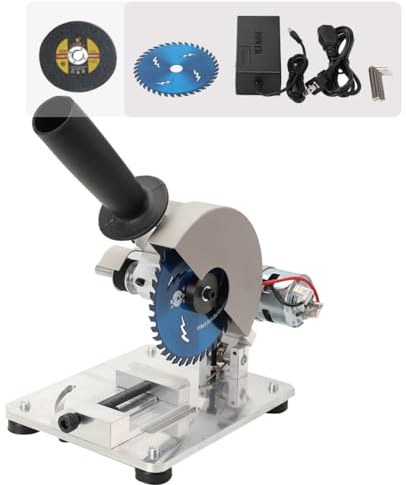 COYWEH Metalltrennsäge 0-45°, Tragbar Trennsäge Kappsäge Tragbar Gehrungssäge 9000r/min 220V-240V Tischkreissäge Für Holz Kunststoff Metal Neigungswinkel 0-45°