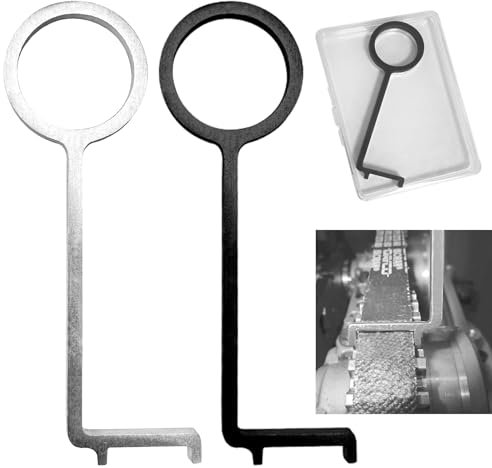 SHUIYUE 2 Pcs Timing Belt Test Tool for PureTech 1.0 and 1.2 PSA Belt Wear Indicator Timing Belt Tools for Citroen, Peugeot, Toyota (Round)