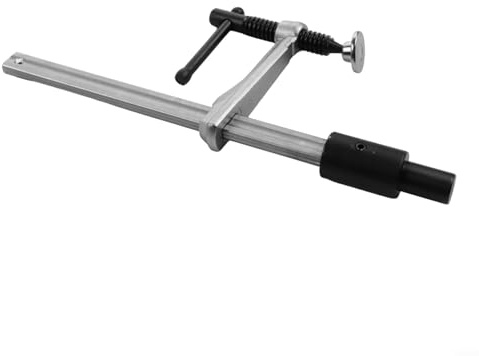 Abrazadera de sujeción de metal de acción rápida, herramienta de clip de perro para mesa de carpintería de 16 mm y 28 mm (16 mm)