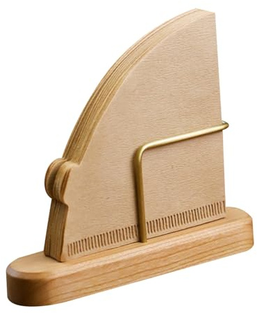 Organizzatore di filtri per caffè - Supporto dispenser in legno | Organizzatore di filtri caffè - per le aziende Casa Camera da Hotel Residence Appartamento Caffetteria Bar Cucina