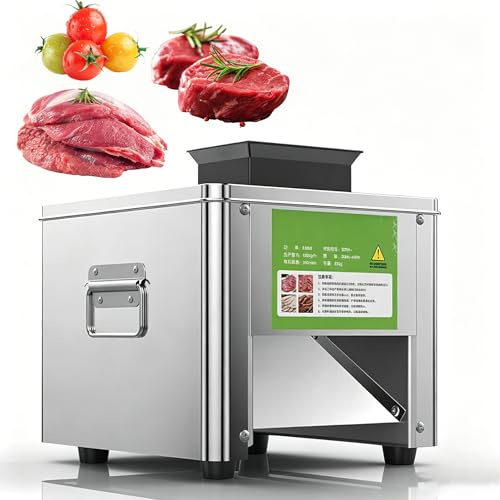 Macchina Tritacarne Professionale Da 1600 W, 150 Kg/h, Tritacarne Elettrico Per Agnello, Manzo, Pollo, Affettatrice Elettrica Per Ristoranti E Supermercati