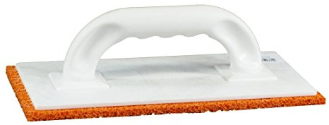 Reibebrett/Schwammgummibelag 280 x 140 x 10 mm, mittelporig, orange