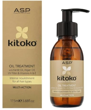 Affinage Kitoko Oil Treatment 3.88 Ounce with Easy Dispensing Pump