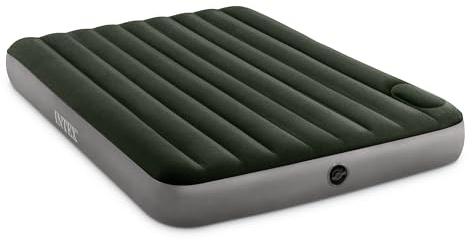 Intex Dura-Beam Standard-Serie Luftmatratze, tragbar, aufblasbar mit integrierter Fußpumpe, Twin Size